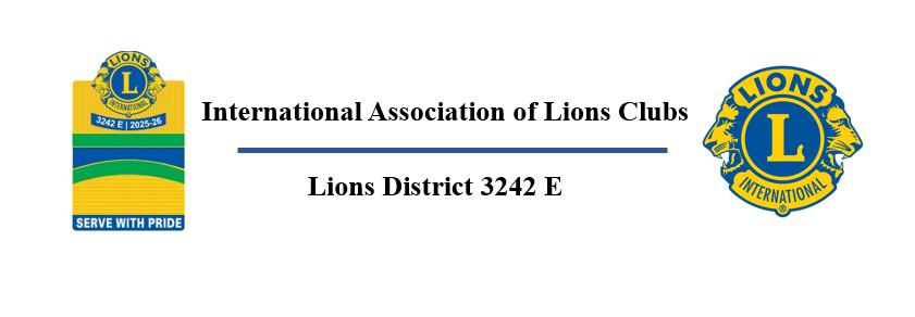 Lions District 3242 E